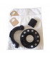 Kit instal + 2 sacs poussière pour centrales d'aspiration C.Axpir Initia-Comfort- ALDES - 11071184