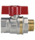 Vanne BS poignée papillon alu MF1/4" AST- EFFEBI - 0825R402