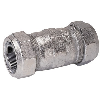 Raccord compression fonte droit O DN15- GEBO - 01.150.02.01