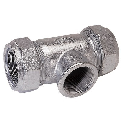 Raccord compression fonte té taraudé T 4- GEBO - 01.150.04.04