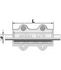 Collier réparation pour acier long DSL 2- GEBO - 01.252.28.01