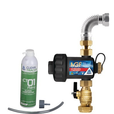 Kit MGF Ø22 noir+ aérosol CT01- RBM - 111023