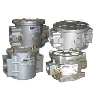 Filtre gaz FM 6b prise pression G1/8" FF1"- MADAS - FM040000 D50