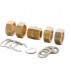 Kit raccordement 2 flexibles RAPID DN20- DIFF - 111655