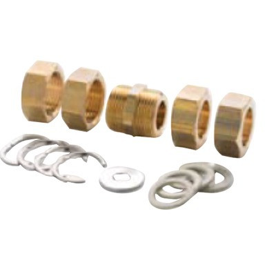 Kit raccordement 2 flexibles RAPID DN20- DIFF - 111655