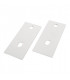 Platines mur friable blanc- ACOVA - 123021