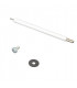 Électrode allumage Ø6x80 Ø4 Ø2x7 bride- CUENOD - 13010528