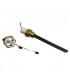 Bougie quartz avec raccord fileté de 3/8- DIFF - 150069