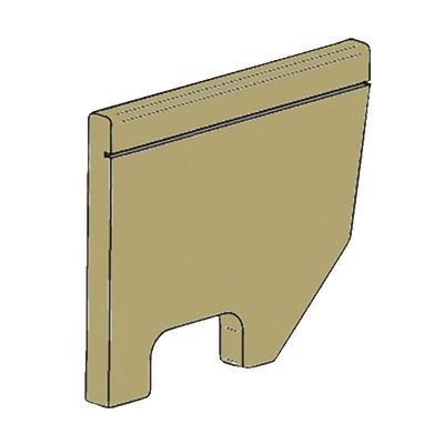 Vermiculite fumées côté droit spéciale C- DIFF - 150473