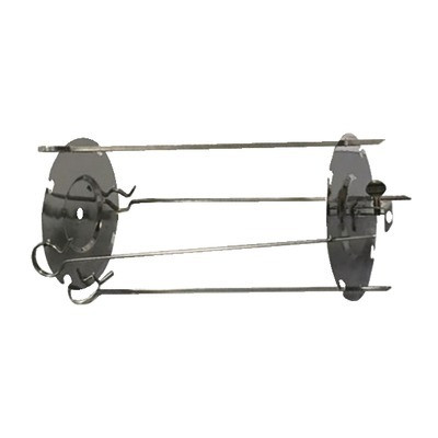 Kit pour rôtissoire 4 brochettes 250mm- DIFF - 150572