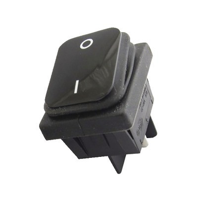 Interrupteur noir étanche 0/1 16A 4XFAST- DIFF - 150650