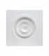Diffuseur plaque KUT6 600X600 D.160 RAL9- NATHER - 998222