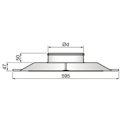 Diffuseur plaque Design LCP 600X600 D.16- NATHER - 492997