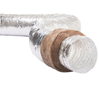 Gaine ALU isolée ECOSOFT M0/M1 D.200xEp.- NATHER - 548649