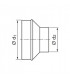 Réduction conique galva D.200/160- NATHER - 227501