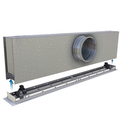 Pack diffuseur de soufflage 3 fentes (pa- NATHER - 160102