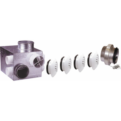 CAISSON VMC GAZ INDIVIDUEL + BOUCHES