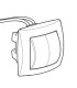 Déclenchement de WC hytouch manuel/pneum- GEBERIT - 240.572.KA.1