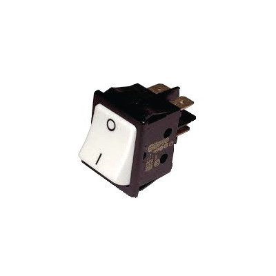 Interrupteur bipolaire blanc- DE DIETRICH CHAPPEE - 300024488