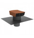 Chapeau de toiture plastique CTP2 160 Tuile- ANJOS - 3010
