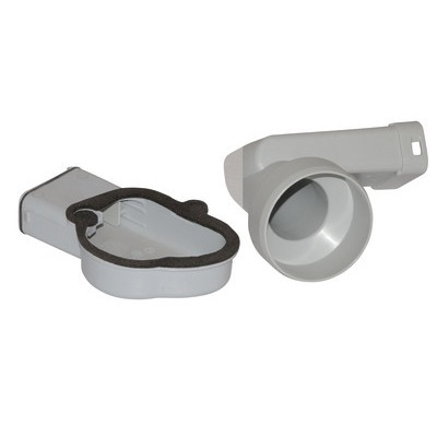 Kit raccordement gaine air extérieur Ø50 80 -rg14- CUENOD - 3832705