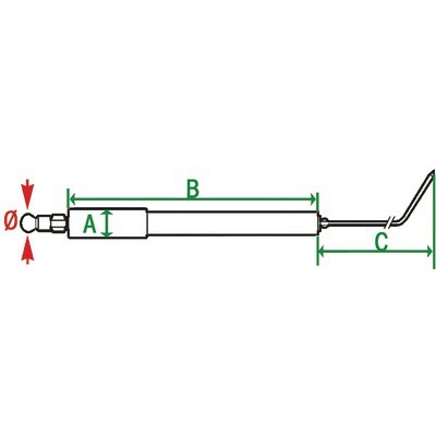Électrode ionisation- DIFF pour De Dietrich Chappée - s58528401