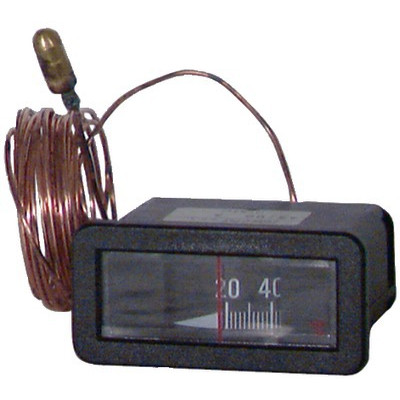 Thermomètre rectangulaire 20°C à 120°C- DIFF pour De Dietrich Chappée - S17007061
