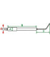 Électrode allumage WL10LN- DIFF pour Weishaupt - 24110010017