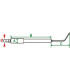 Bloc électrode WL20A- DIFF pour Weishaupt - 2412001026/7