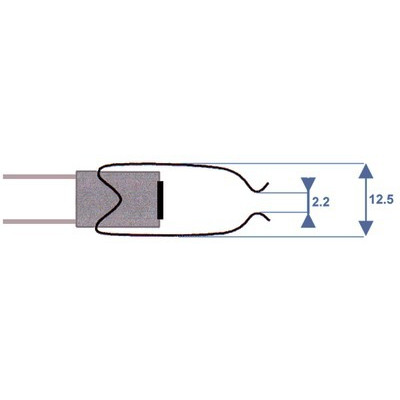 Sonde T7335D1008- DIFF pour Baxi-Roca - 122155730