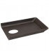 Dosseret en fonte noire lisse- MCZ - 41301502600V