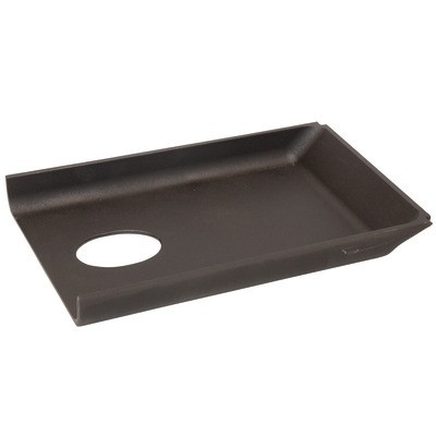Dosseret en fonte noire lisse- MCZ - 41301502600V