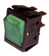 Interrupteur bipolaire étanche lumineux vert- DIFF pour Zaegel Held - A814342