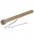 Résistance stéatite barillet tête ovale 3000W, 490mm, TC- DIFF pour Chaffoteaux - 396010-01