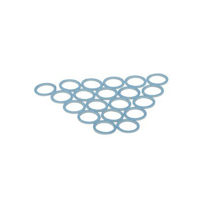 Joint 23.8x17.7x2mm- DIFF pour De Dietrich Chappée - S56155  - (X20)