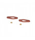 Joint silicone electrode- DIFF pour De Dietrich Chappée - 0306638