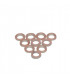Joint 8.4x5x1.6- DIFF pour De Dietrich Chappée - S100232  - (X10)