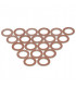 Joint plat 27.4 x 18.2 x 2- DIFF pour De Dietrich Chappée - S62730  - (X20)