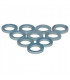 Joint plat ø 14,5x8,5x2"- DIFF pour De Dietrich Chappée - S62715  - (X10)