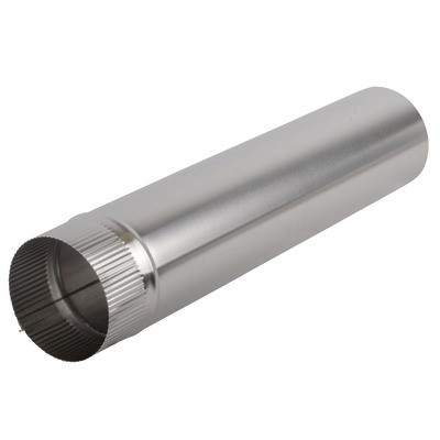 Tuyau aluminium Ø125mm x 1.00m- ISOTIP JONCOUX - 011012