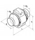 Aérateur pour conduits longs TT PRO 200- NATHER - 999213