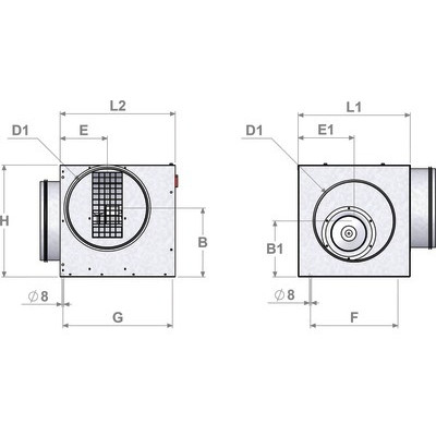 Caisson ECONIZER 600- CALADAIR - CEC025691