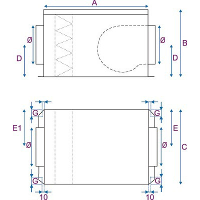 Caisson MINIBLUE 400- CALADAIR - CET018088