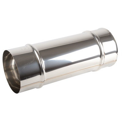 Tuyau inox Ø125mm x 1.00m- ISOTIP JONCOUX - 031012