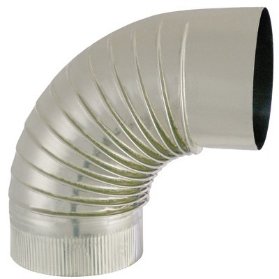 Coude à 90° Ø125mm- ISOTIP JONCOUX - 032112