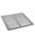 Grille de ventilation aluminium anodisé- ANJOS - 6607