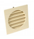 Grille d'aération extérieure Ø125mm- NICOLL - 1GETM125