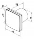 Aérateur mur/plafond DESIGN 100KT- NATHER - 549019