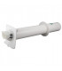 Terminal horizontal excent blanc Ø80/125mm- UBBINK - 223150