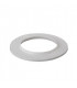 Rosace Ø80/125 PE blanche 2 parties- UBBINK - 224115